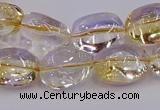 CNG6857 15.5 inches 12*16mm - 13*18mm nuggets citrine beads