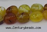 CNG6881 15.5 inches 12*16mm - 13*18mm nuggets yellow opal beads