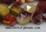 CNG7428 15.5 inches 12mm faceted nuggets mookaite beads