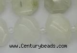 CNG7454 12*16mm - 15*20mm faceted freeform white moonstone beads