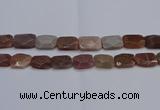 CNG7486 15.5 inches 18*25mm - 20*30mm faceted freeform sunstone beads