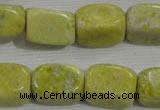 CNG761 15.5 inches 15*20mm nuggets lemon jade beads wholesale