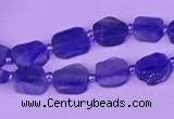 CNG7612 15.5 inches 8*9mm - 10*12mm freeform kyanite beads