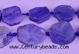 CNG7613 15.5 inches 12*12mm - 15*16mm freeform kyanite beads