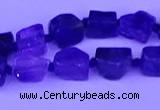 CNG7647 15.5 inches 5*6mm - 8*9mm nuggets amethyst beads