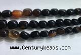 CNG8160 15.5 inches 10*14mm nuggets agate beads wholesale