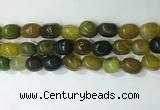 CNG8258 15.5 inches 13*18mm nuggets agate beads wholesale