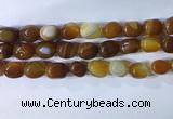 CNG8266 15.5 inches 13*18mm nuggets striped agate beads wholesale