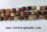 CNG8278 15.5 inches 13*18mm nuggets striped agate beads wholesale