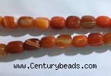 CNG8314 15.5 inches 15*20mm nuggets striped agate beads wholesale