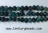 CNG8350 15.5 inches 10*12mm nuggets striped agate beads wholesale