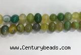 CNG8370 15.5 inches 12*16mm nuggets agate beads wholesale