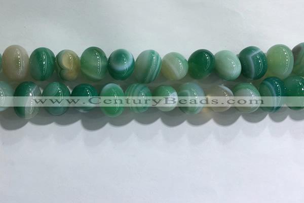 CNG8385 15.5 inches 12*16mm nuggets striped agate beads wholesale