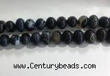 CNG8390 15.5 inches 12*16mm nuggets striped agate beads wholesale