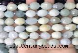 CNG8513 15.5 inches 10*12mm - 11*16mm faceted nuggets aquamarine beads