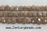 CNG8616 10*13mm - 12*16mm faceted freeform moonstone beads