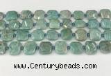 CNG8817 15.5 inches 16mm - 20mm faceted freeform amazonite beads