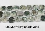 CNG8820 15.5 inches 16mm - 20mm faceted freeform jade beads