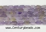 CNG8847 15.5 inches 8*12mm - 10*16mm nuggets matte ametrine beads