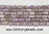 CNG8858 15.5 inches 8*12mm - 10*16mm nuggets matte kunzite beads