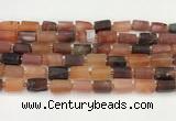 CNG8861 15.5 inches 8*12mm - 10*16mm nuggets matte carnelian beads