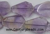 CNG890 15.5 inches 15*20mm – 20*30mm freeform ametrine beads