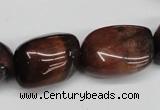 CNG93 15.5 inches 15*20mm - 20*30mm nuggets tiger eye gemstone beads