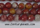 CNJ309 15.5 inches 6mm faceted round noreena jasper beads