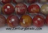 CNJ312 15.5 inches 12mm faceted round noreena jasper beads