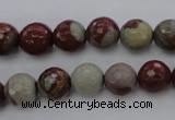 CNJ37 15.5 inches 8mm faceted round noreena jasper beads wholesale