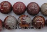 CNJ57 15.5 inches 16mm round noreena jasper beads wholesale