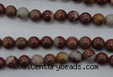 CNJ66 15.5 inches 6mm round noreena jasper beads wholesale