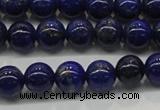 CNL1001 15.5 inches 6mm round A grade natural lapis lazuli beads