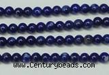 CNL1250 15.5 inches 3mm round natural lapis lazuli beads