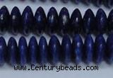 CNL1263 15.5 inches 5*12mm rondelle natural lapis lazuli beads