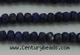 CNL1400 15.5 inches 2.5*4mm faceted rondelle lapis lazuli beads