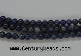 CNL202 15.5 inches 4mm round natural lapis lazuli beads wholesale