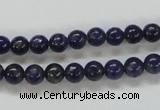 CNL206 15.5 inches 6mm round natural lapis lazuli beads wholesale