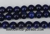 CNL403 15.5 inches 8mm round natural lapis lazuli gemstone beads