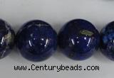 CNL410 15.5 inches 20mm round natural lapis lazuli gemstone beads