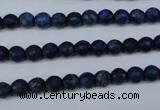 CNL601 15.5 inches 6mm faceted round natural lapis lazuli gemstone beads