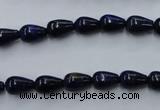 CNL615 15.5 inches 6*10mm teardrop natural lapis lazuli gemstone beads