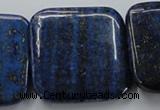 CNL685 15.5 inches 40*40mm square natural lapis lazuli beads