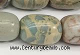 CNS313 15.5 inches 13*18mm drum serpentine jasper beads