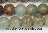 CNS331 15.5 inches 6mm round serpentine jasper beads wholesale