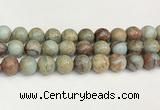 CNS336 15.5 inches 16mm round serpentine jasper beads wholesale