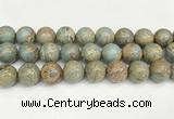 CNS338 15.5 inches 20mm round serpentine jasper beads wholesale