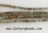 CNS700 15.5 inches 4mm round serpentine jasper beads wholesale