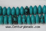 CNT364 15.5 inches 5*12mm rondelle turquoise beads wholesale