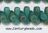 CNT535 15.5 inches 3*9mm turquoise gemstone beads